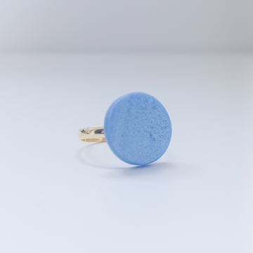 Ring - Light Blue & Gold