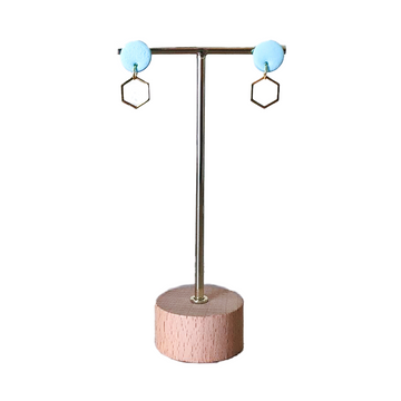 Light Blue Planets + Pentagon Hangers