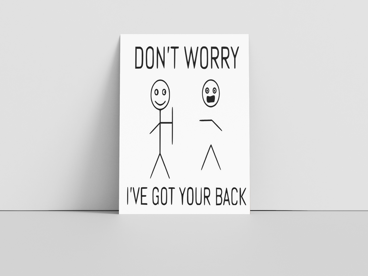 Don't Worry Card