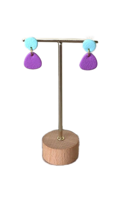 Light Blue Planets & Mauve Paves