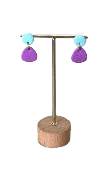 Light Blue Planets & Mauve Paves