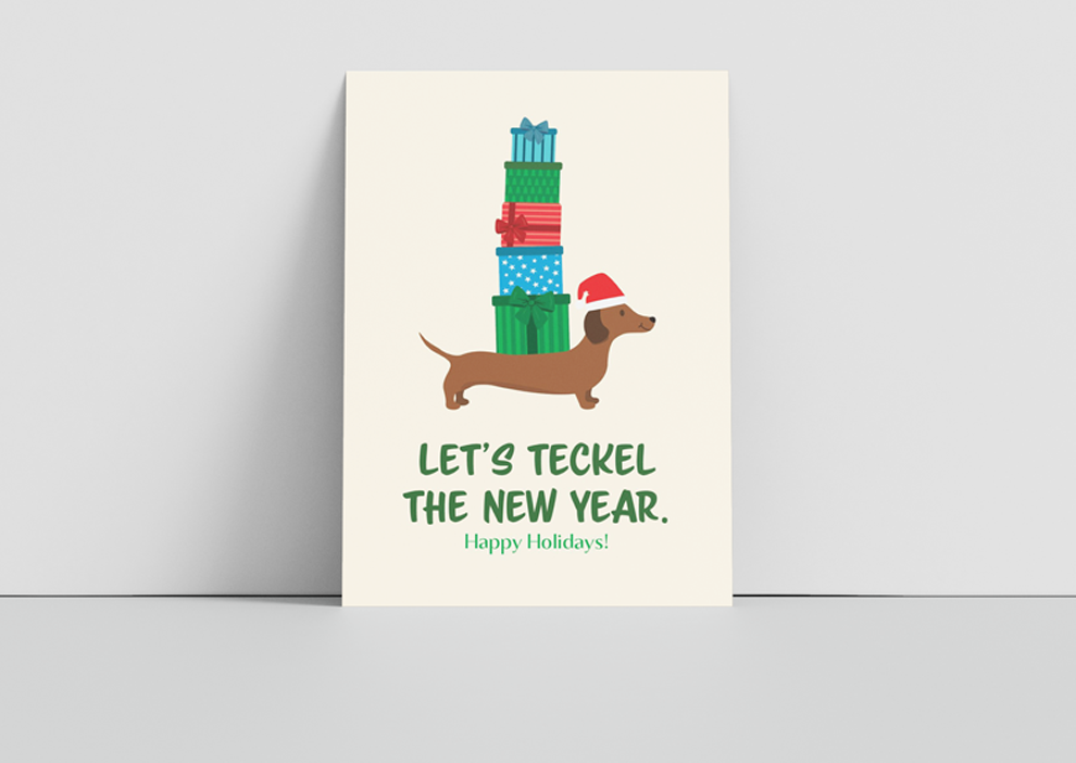 LET'S TECKEL THE NEW YEAR