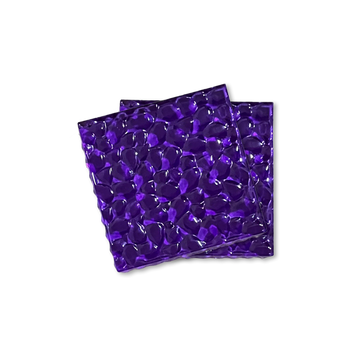 Purple Square Coaster (x2)